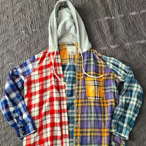 American Eagle Multicolor Medium flannel shirt